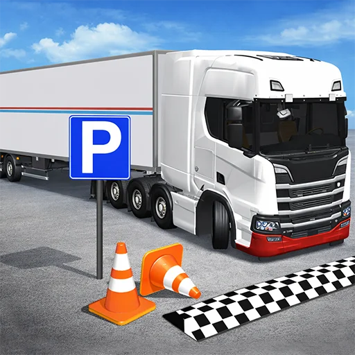 18 Wheeler Truck Parking EZ game thumbnail