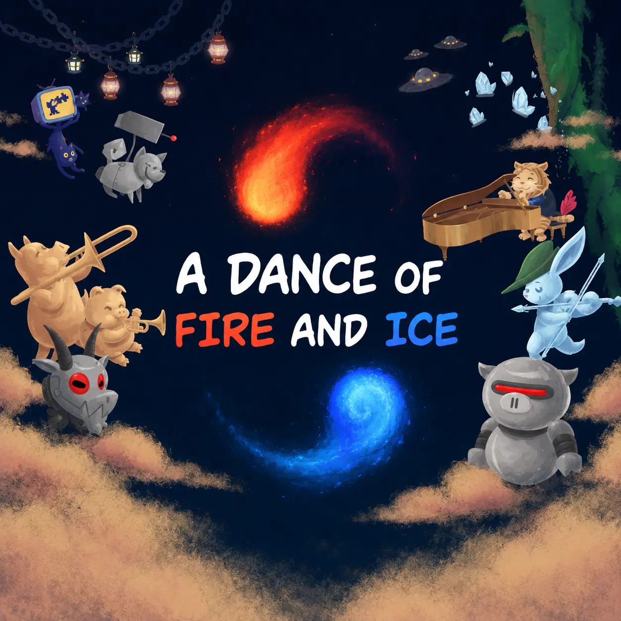 A Dance of Fire and Ice