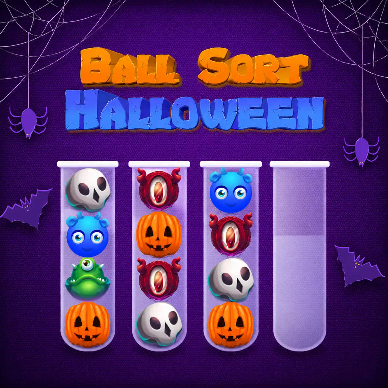 Ball Sort Halloween
