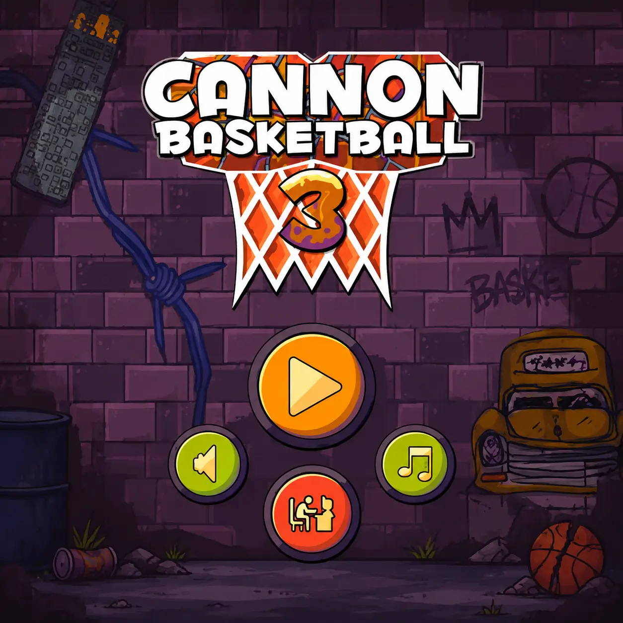 Cannon Basketball 3 shooting game thumbnail