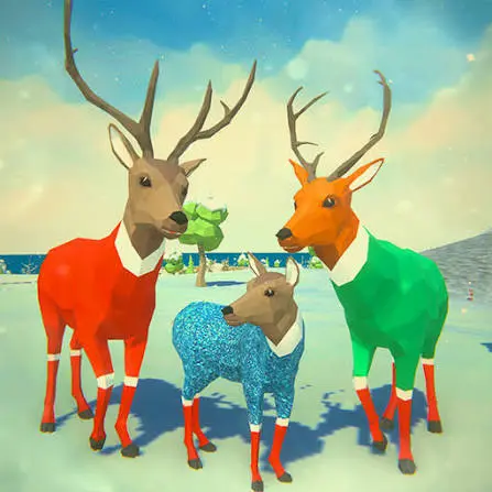 Christmas Deer Simulator