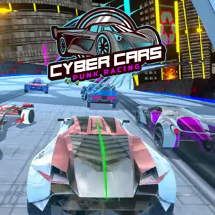 Cyber Cars Punk Racing game thumbnail