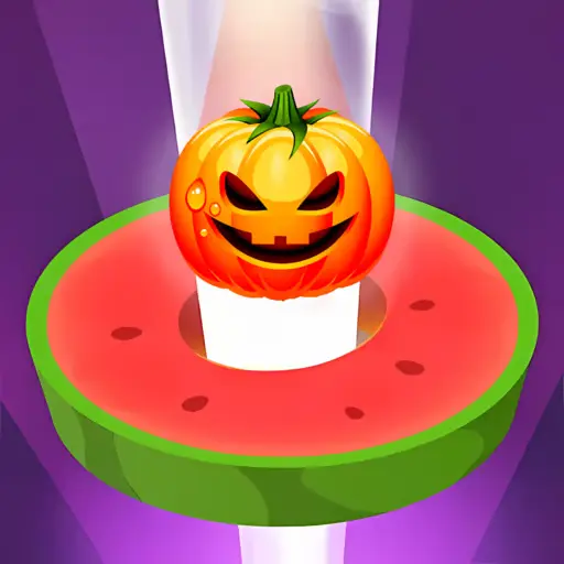 Helix Jump Halloween game thumbnail