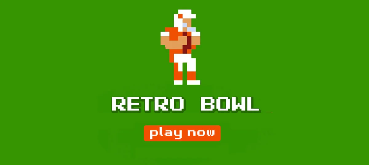Retro Bowl classic football management game thumbnail