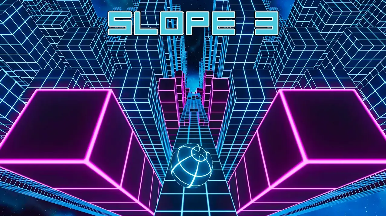 Slope 3 ultimate endless runner game thumbnail