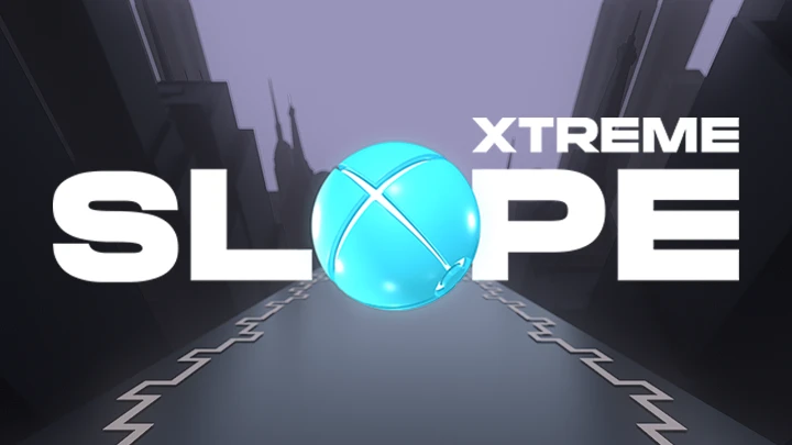 Slope Xtreme extreme endless runner game thumbnail