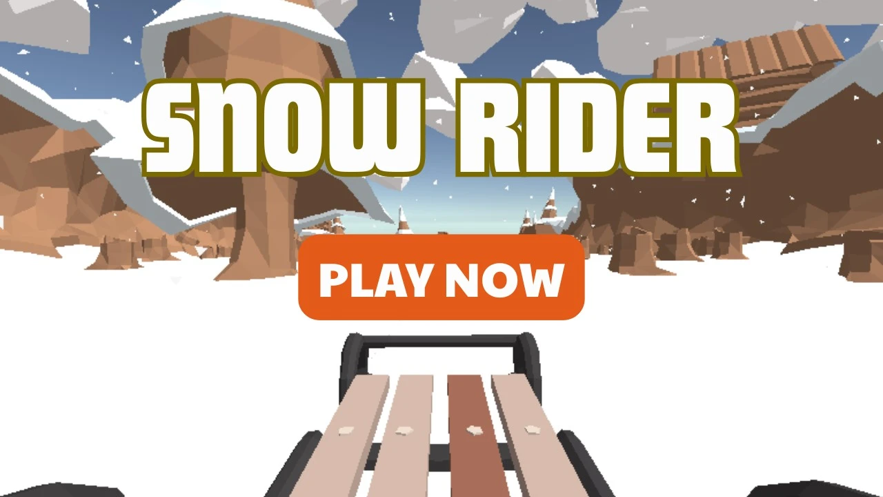 Snow Rider winter sledding adventure game thumbnail